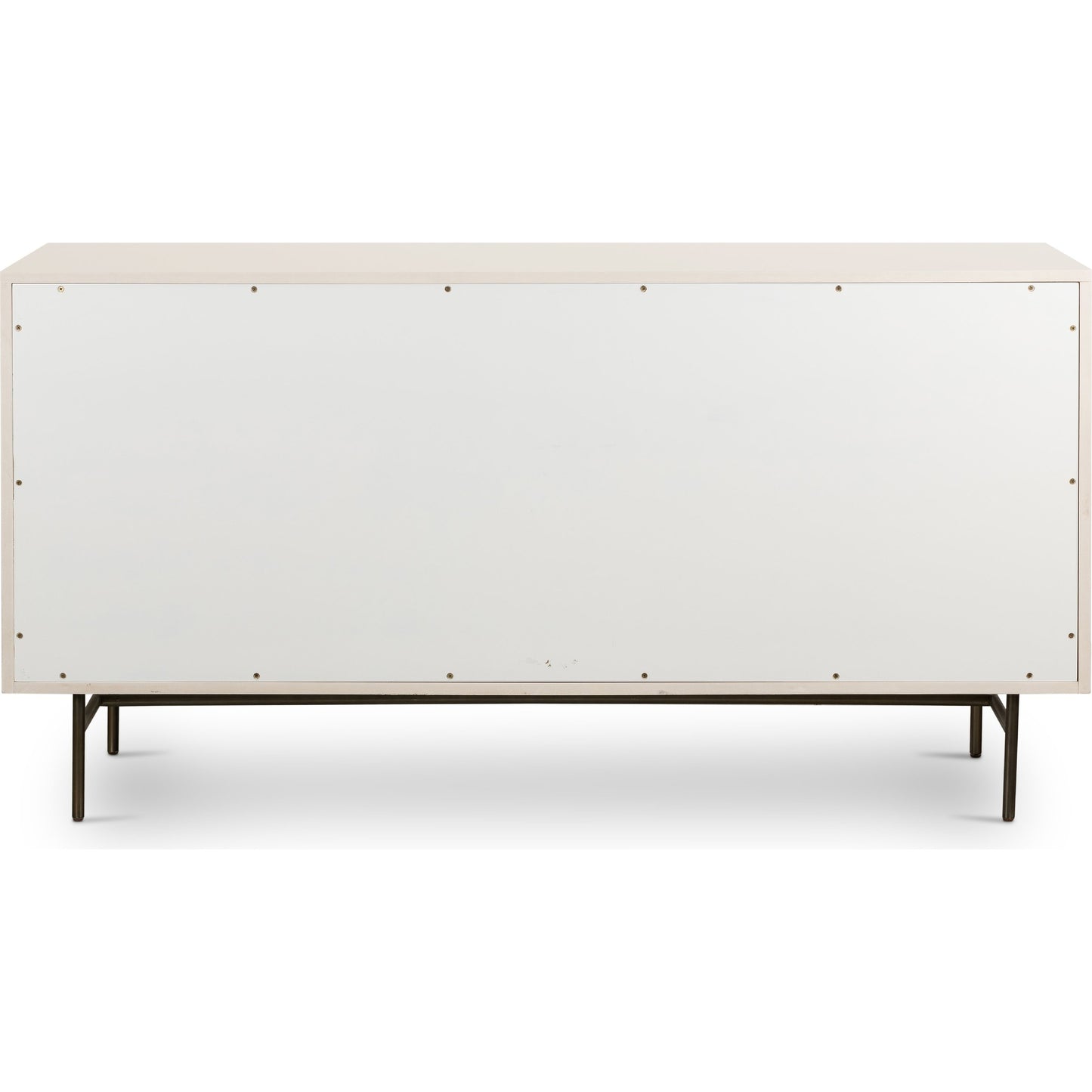 006 SI-1799027 | Additional Silo | Luella 6 Drawer Dresser by Four Hands in light natural cane, aged brass and matte alabaster. Made from engineered hardwood, cane, stainless steel in a coastal style.