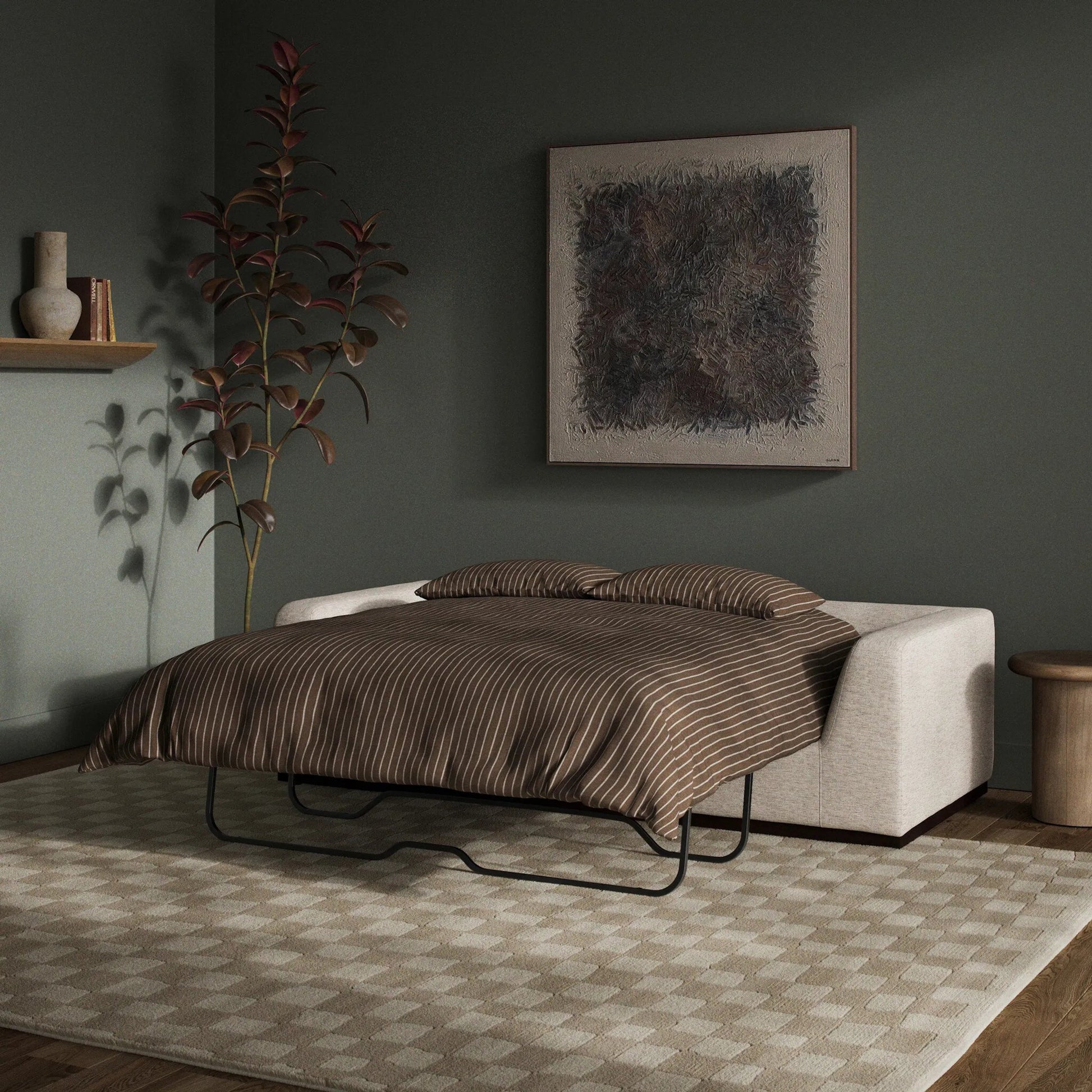 Colt Sleeper Sofa by Four Hands. Made from unique in a transitional style.