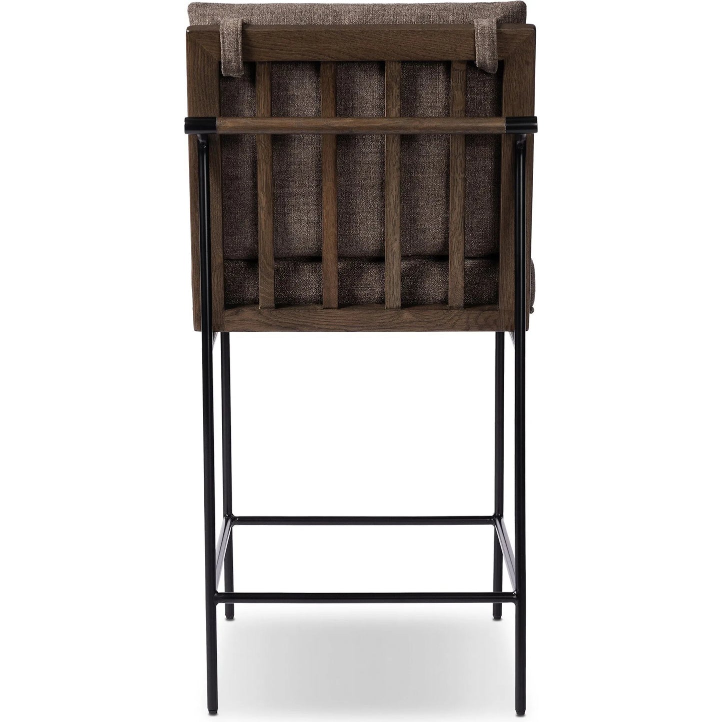 094 SI-2534904 | Additional Silo | Crete Bar Stool by Four Hands in amber oak, midnight iron. Made from unique in a coastal style.