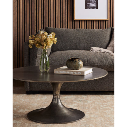 Simone Round Coffee Table by Four Hands. Made from unique in a modern style.