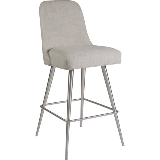 Dinah Swivel Barstool by Artistica Home in misty gray and rockport. Made from unique in a modern style.