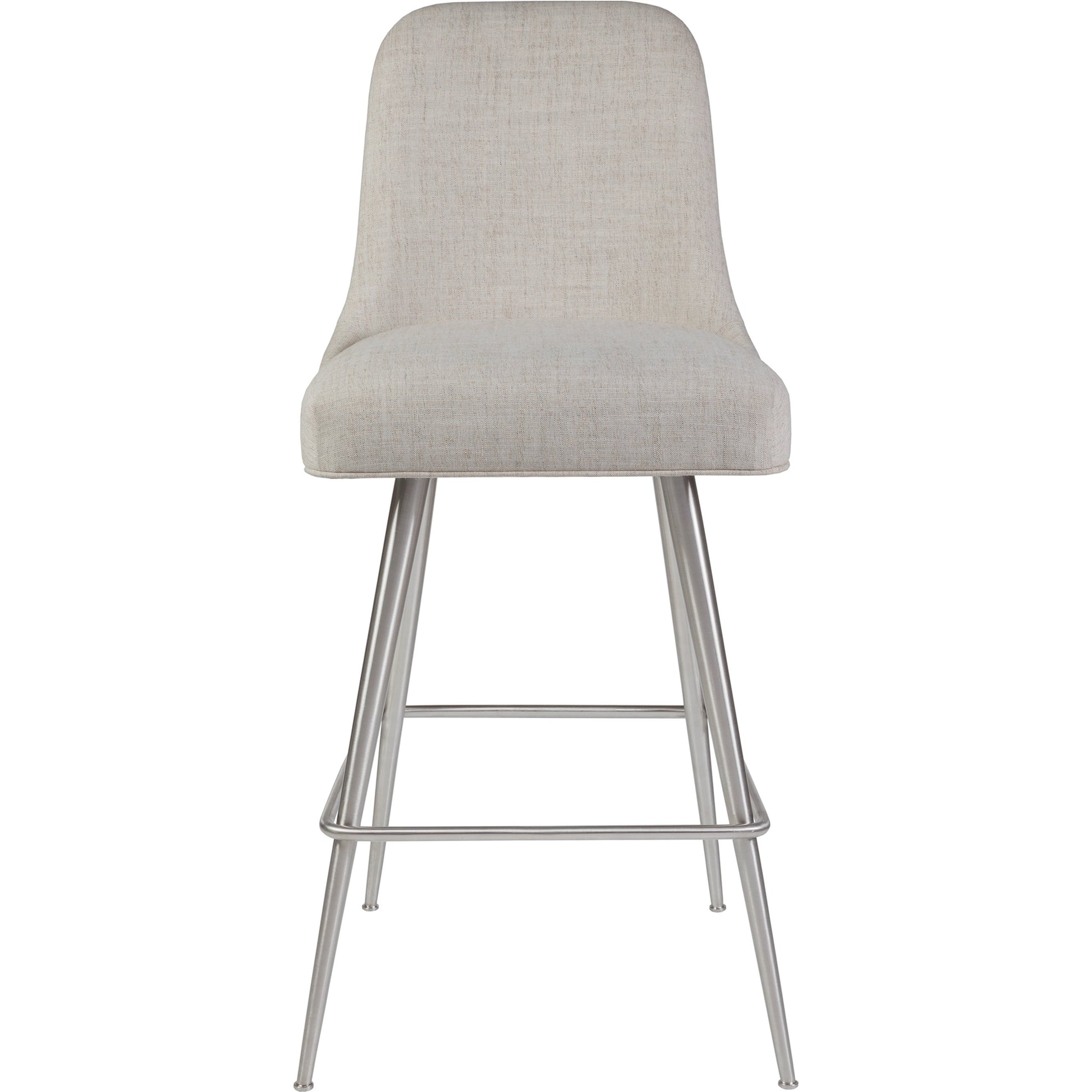 Dinah Swivel Barstool by Artistica Home in misty gray and rockport. Made from unique in a modern style.