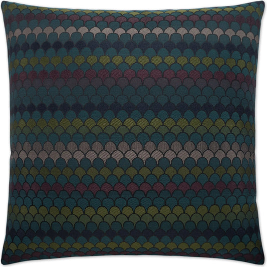 Patagonia Pillow by DV Kap Home in turquoise, teal. Made from 100% polyester in a unique style.