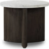 Smoked Black, Italian White Marble