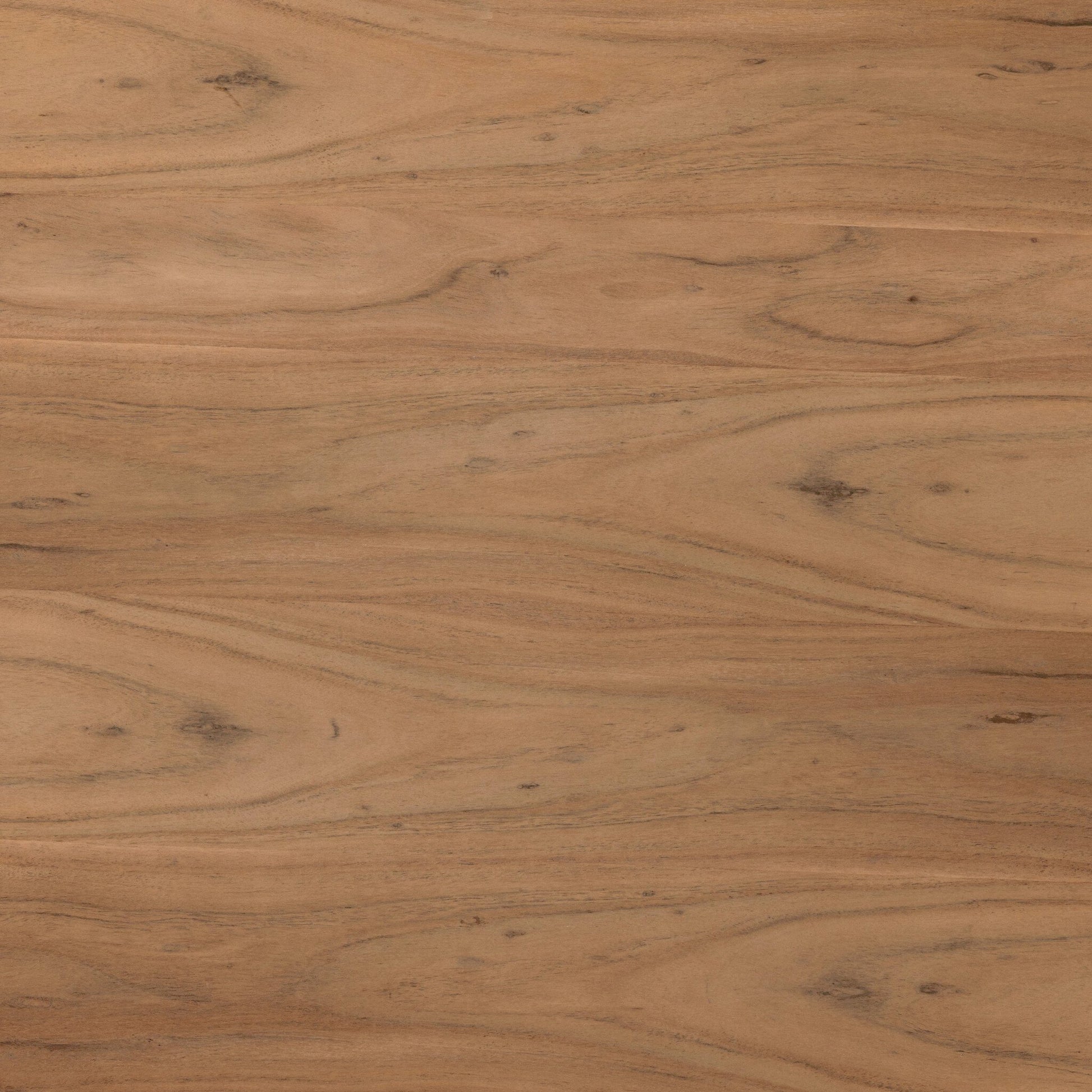 Atmore Coffee Table by Four Hands in natural acacia. Made from solid acacia, thin acacia veneer in a modern style.