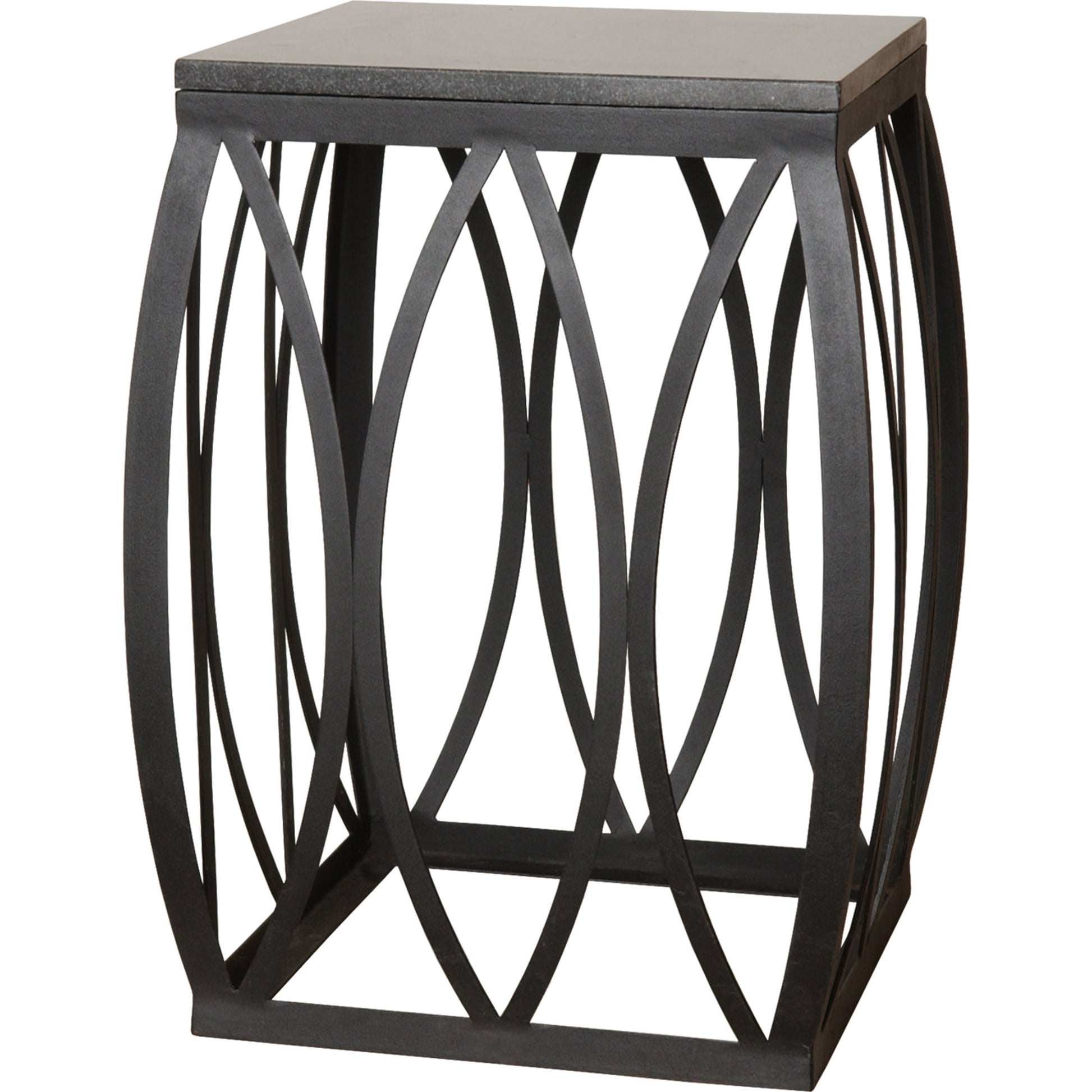 Large Vault Metal Stool by Emissary USA. Made from unique in a modern style.