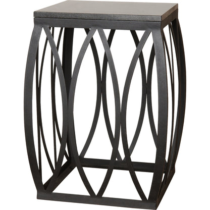 Large Vault Metal Stool by Emissary USA. Made from unique in a modern style.