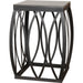 Large Vault Metal Stool by Emissary USA. Made from unique in a modern style.