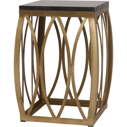 Large Vault Metal Stool by Emissary USA. Made from unique in a modern style.