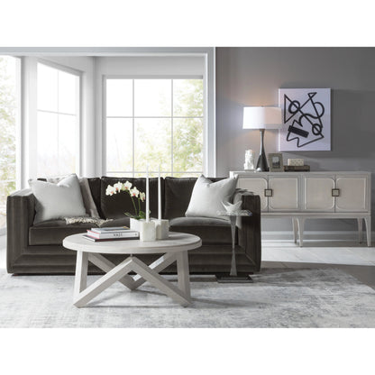 Elixer Console by Artistica Home in misty white gray. Made from unique in a modern style.