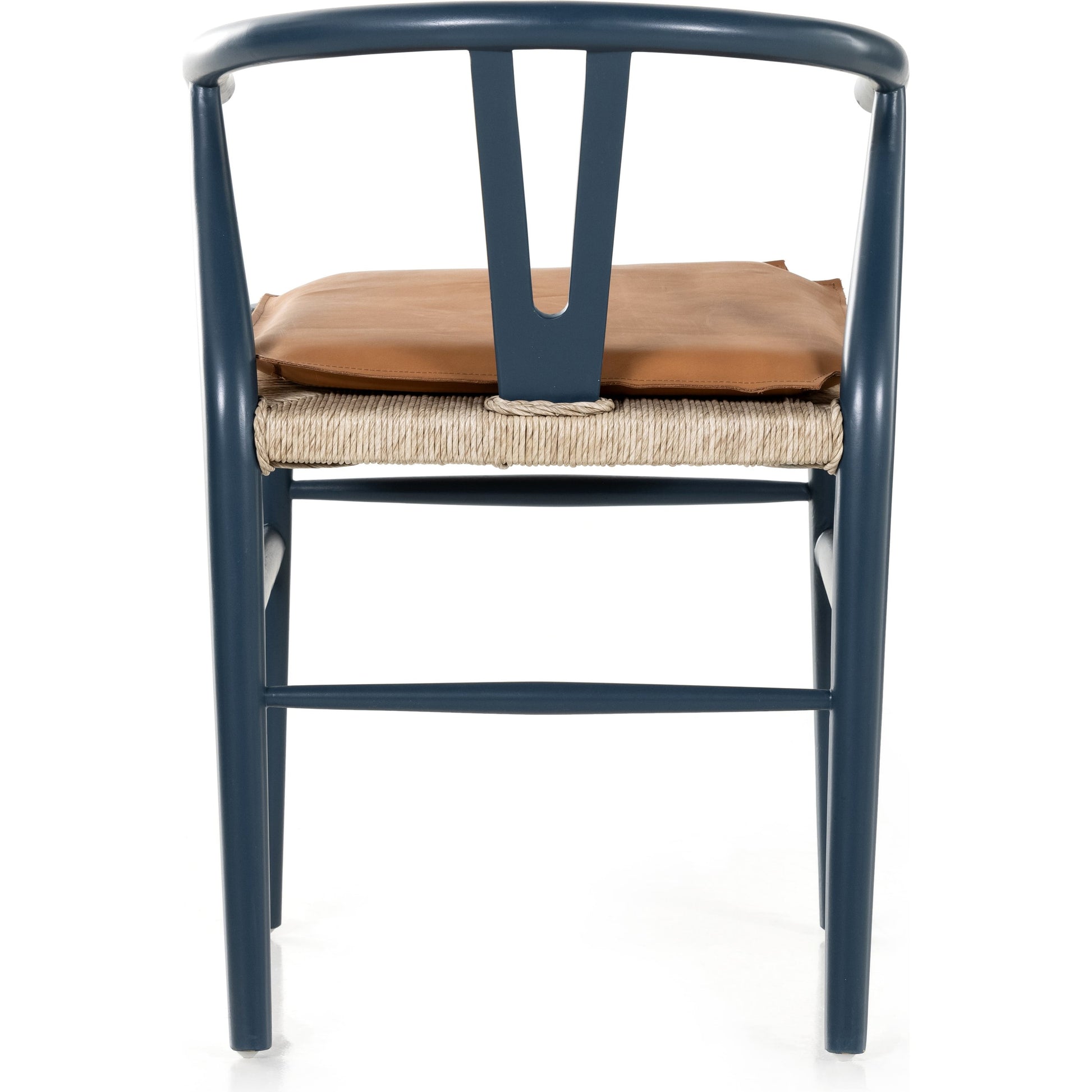 Muestra Dining Chair by Four Hands. Made from solid teak, 100% polyethylene in a coastal style.
