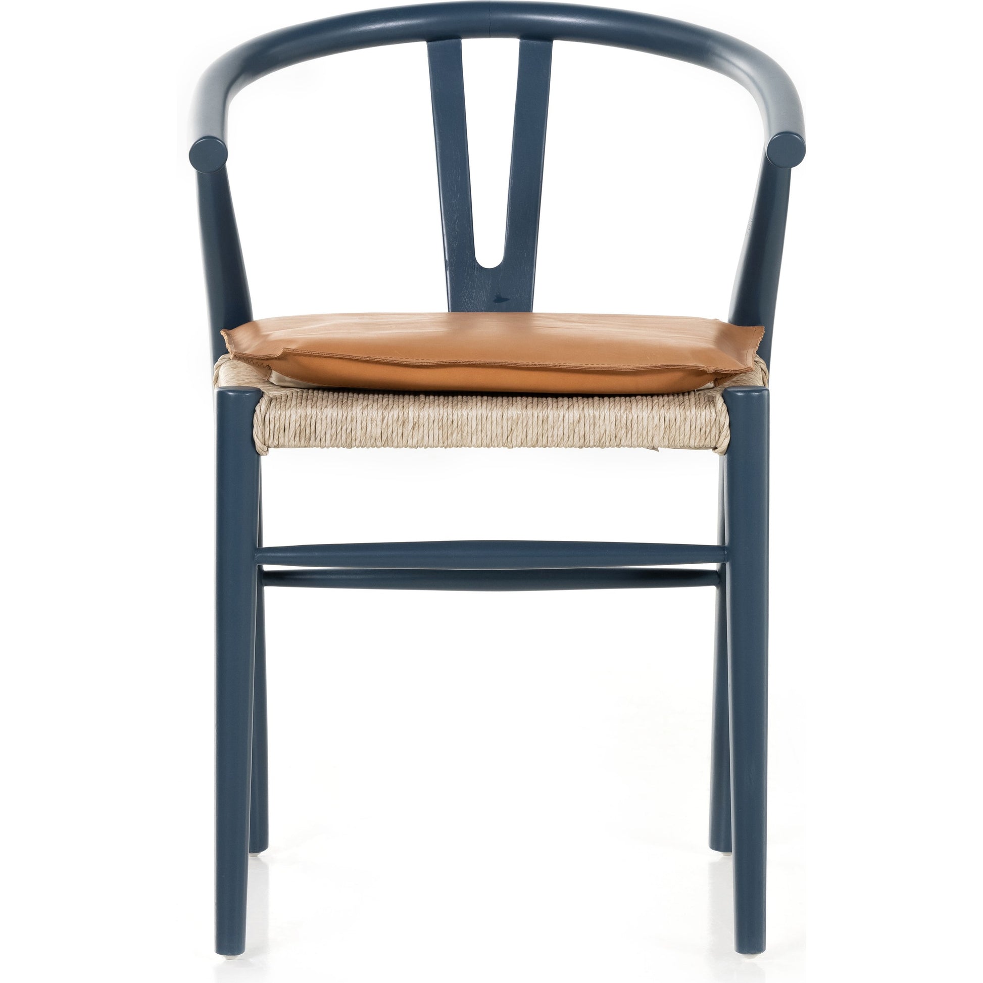 Muestra Dining Chair by Four Hands. Made from solid teak, 100% polyethylene in a coastal style.
