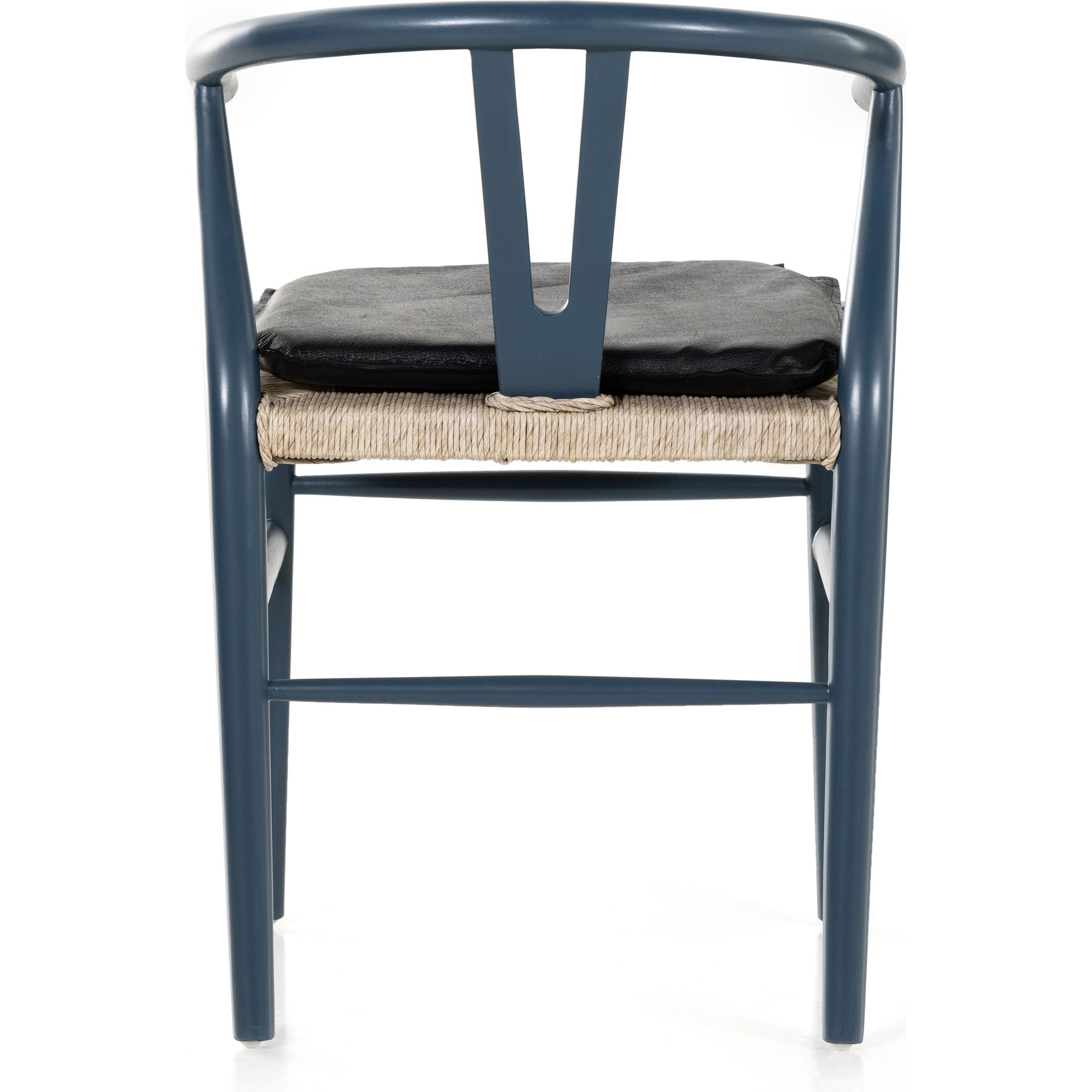 Muestra Dining Chair by Four Hands. Made from solid teak, 100% polyethylene in a coastal style.