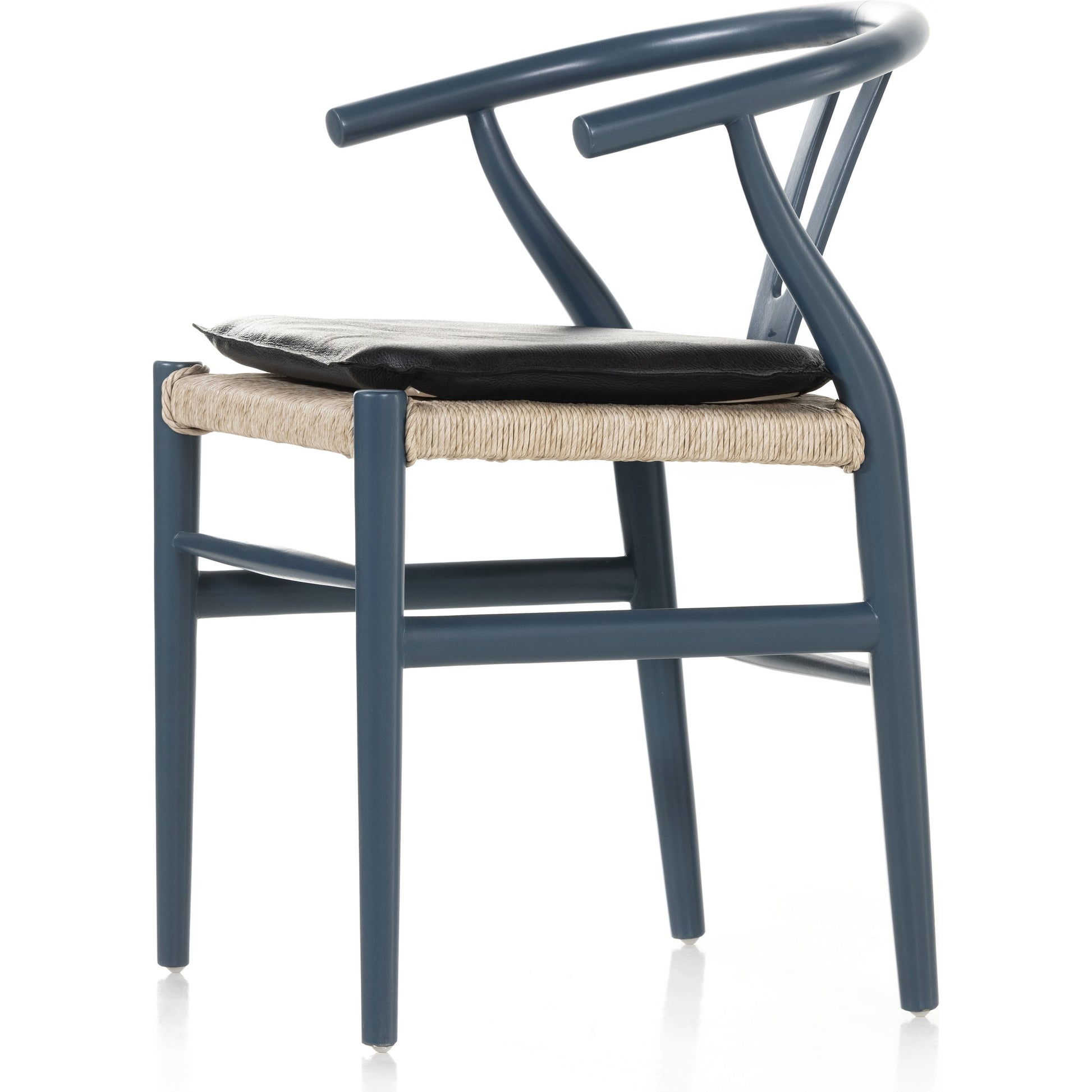 Muestra Dining Chair by Four Hands. Made from solid teak, 100% polyethylene in a coastal style.