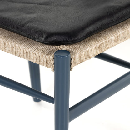 Muestra Dining Chair by Four Hands. Made from solid teak, 100% polyethylene in a coastal style.