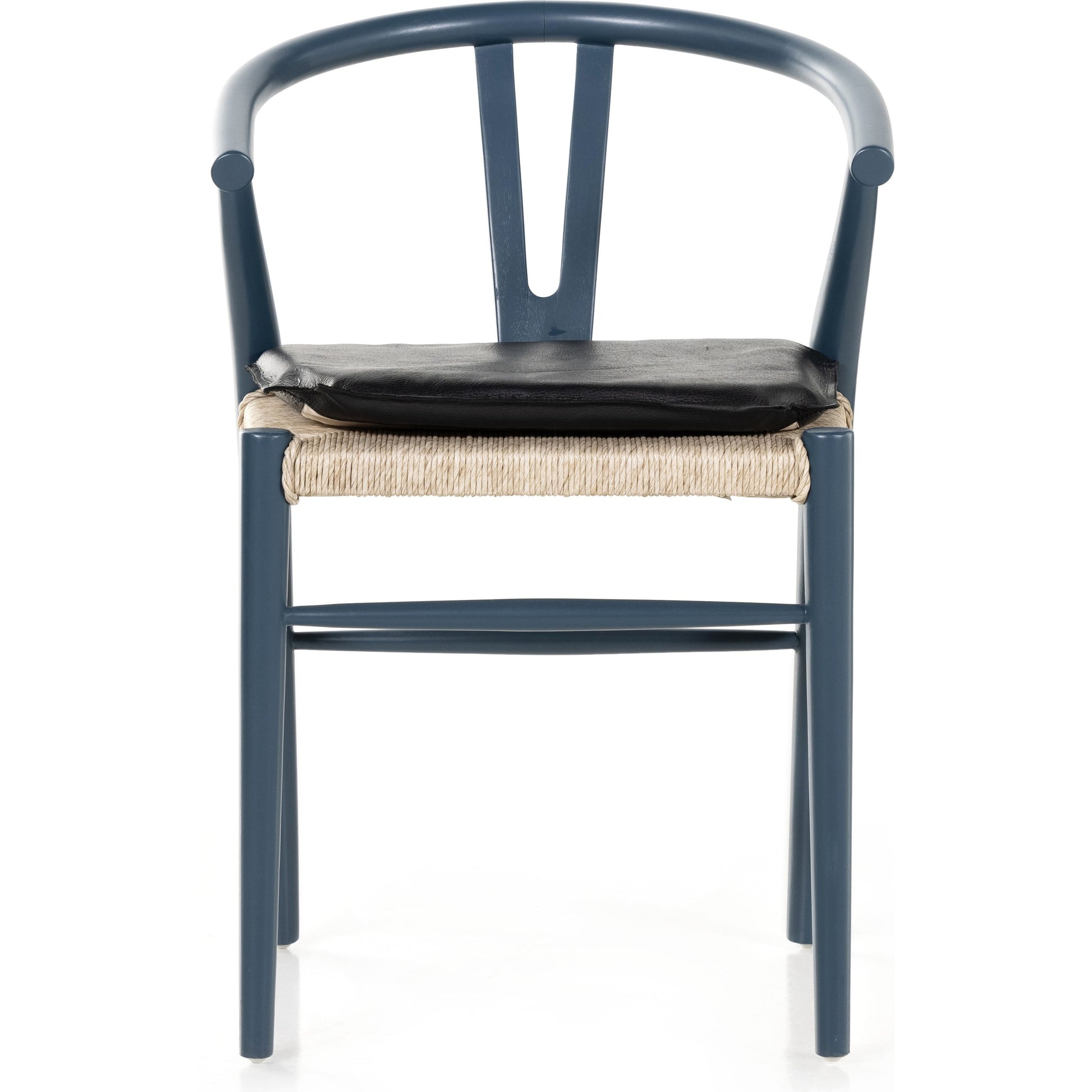 Muestra Dining Chair by Four Hands. Made from solid teak, 100% polyethylene in a coastal style.