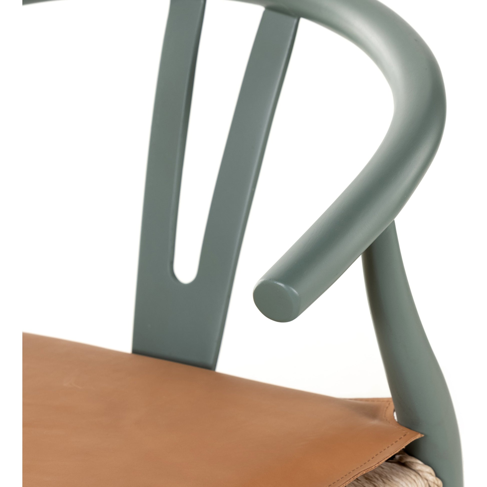 Muestra Dining Chair by Four Hands. Made from solid teak, 100% polyethylene in a coastal style.