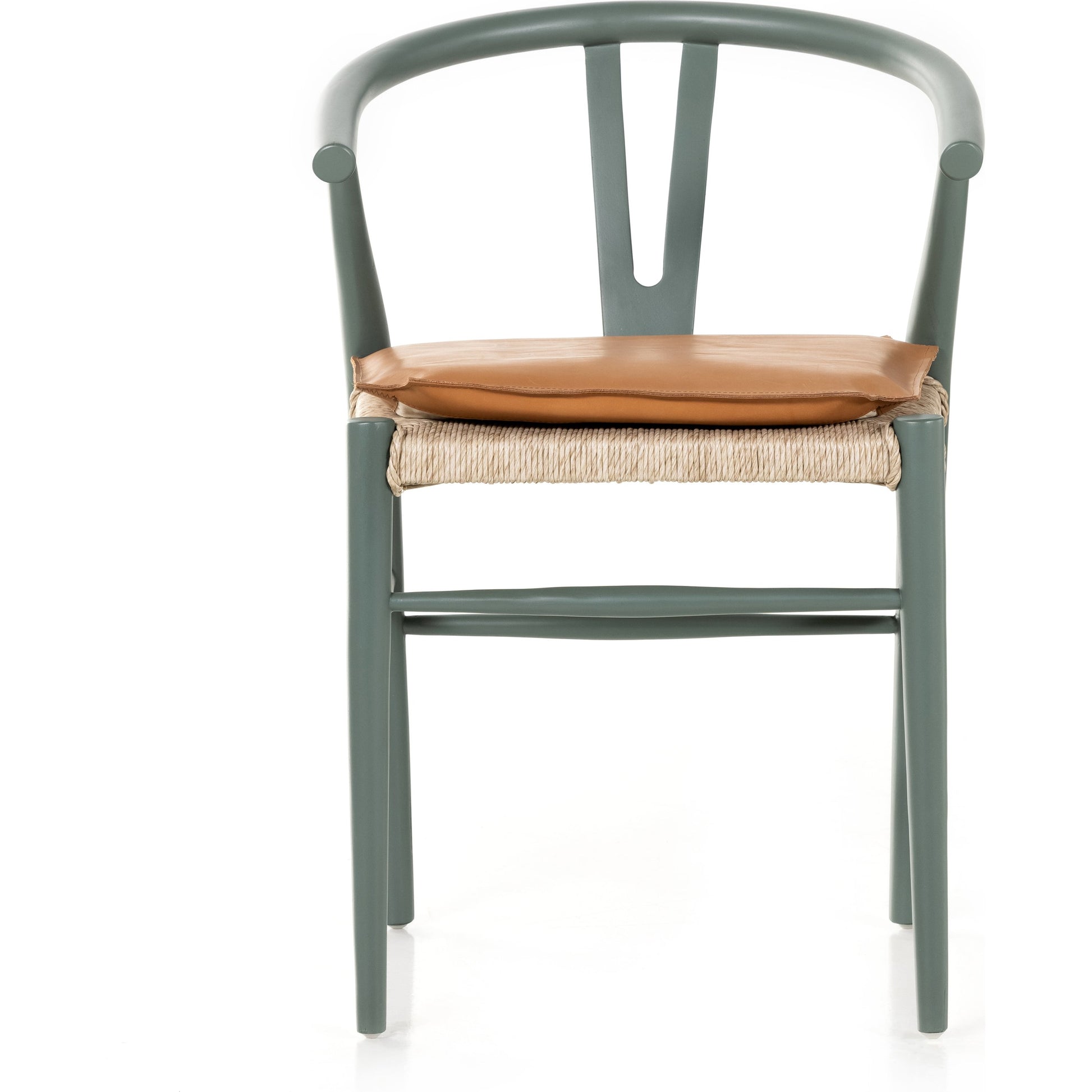Muestra Dining Chair by Four Hands. Made from solid teak, 100% polyethylene in a coastal style.