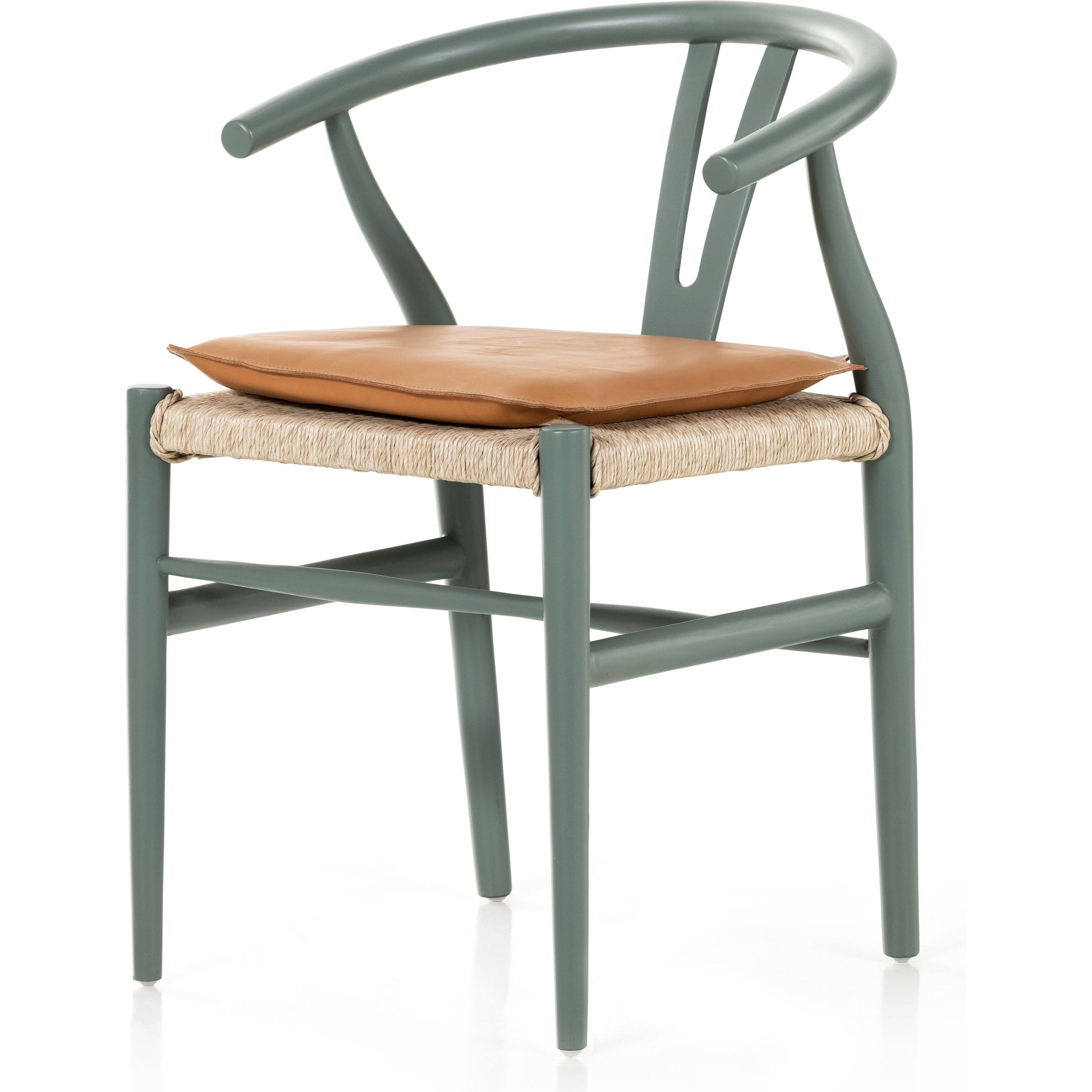 Muestra Dining Chair by Four Hands. Made from solid teak, 100% polyethylene in a coastal style.