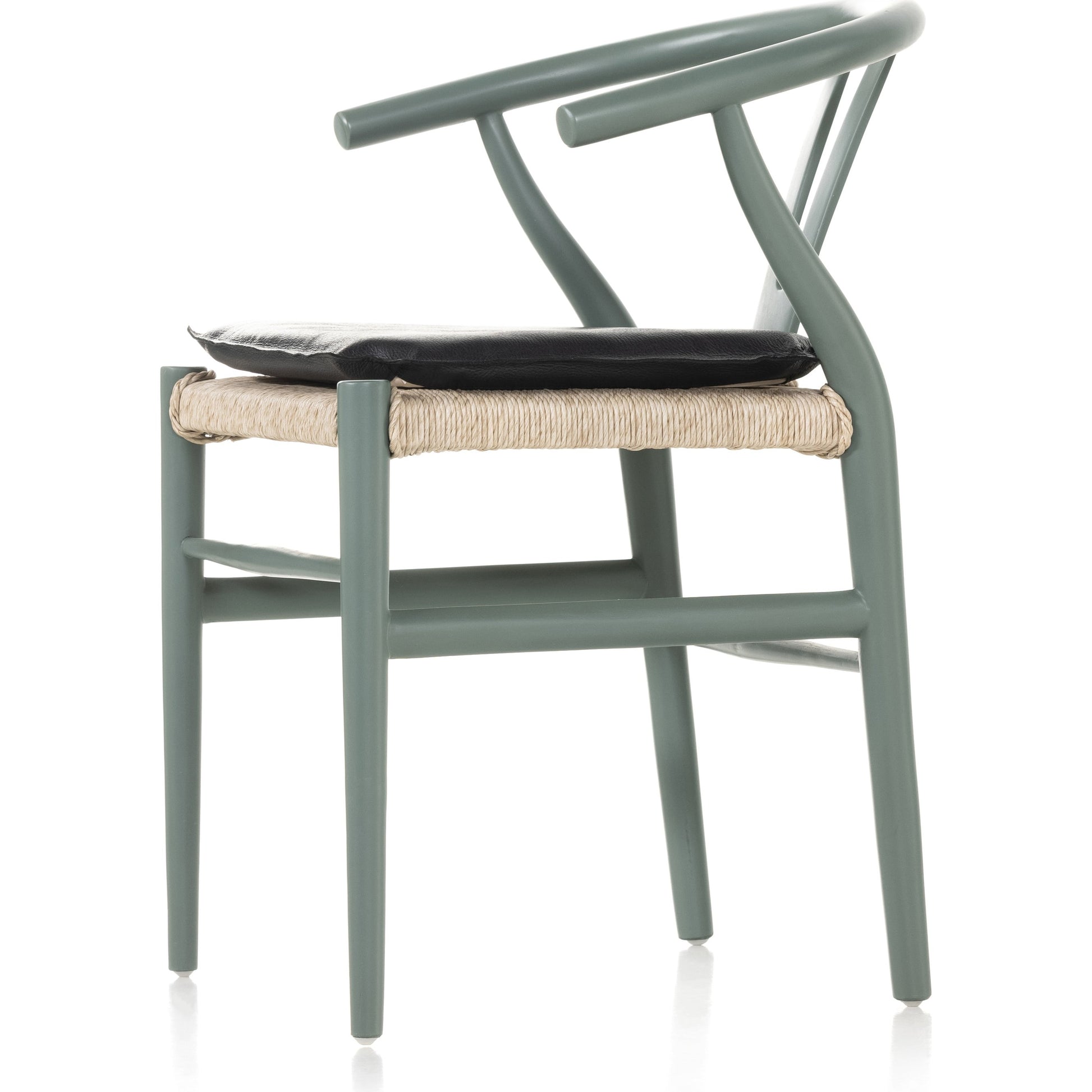 Muestra Dining Chair by Four Hands. Made from solid teak, 100% polyethylene in a coastal style.