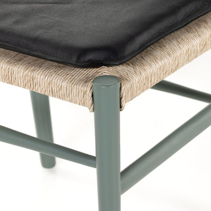 Muestra Dining Chair by Four Hands. Made from solid teak, 100% polyethylene in a coastal style.
