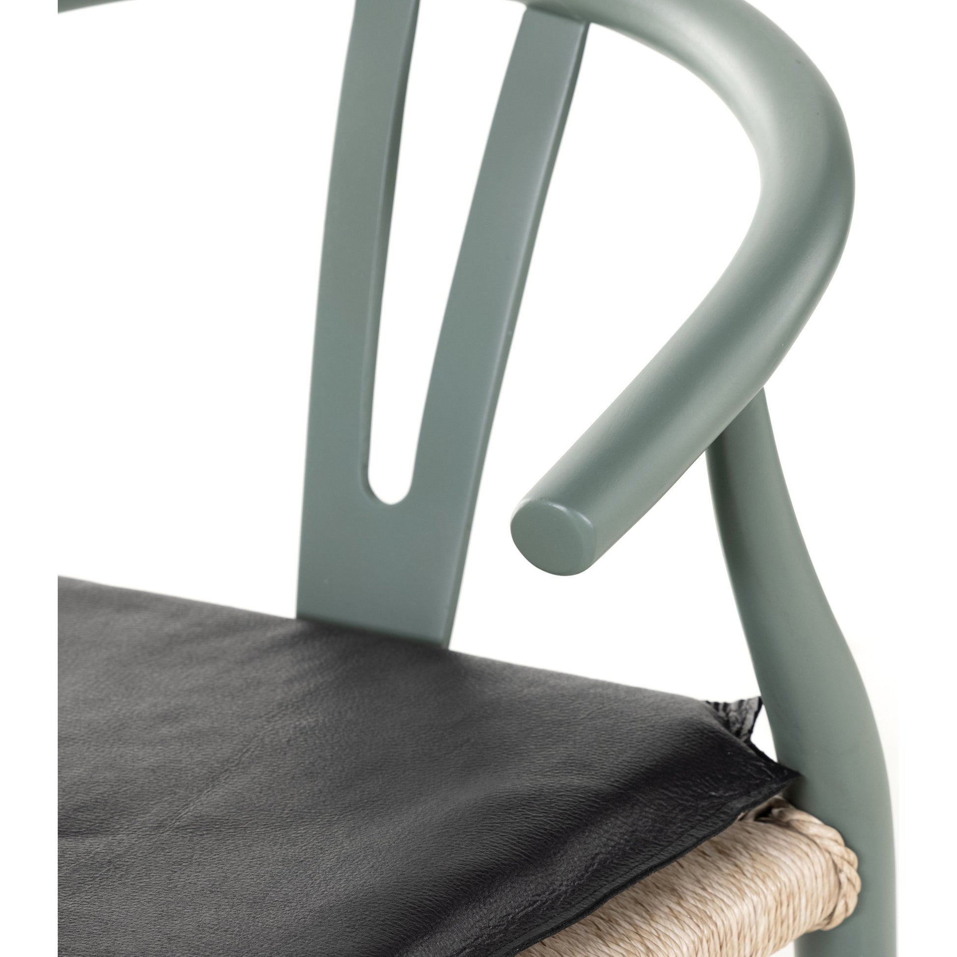 Muestra Dining Chair by Four Hands. Made from solid teak, 100% polyethylene in a coastal style.