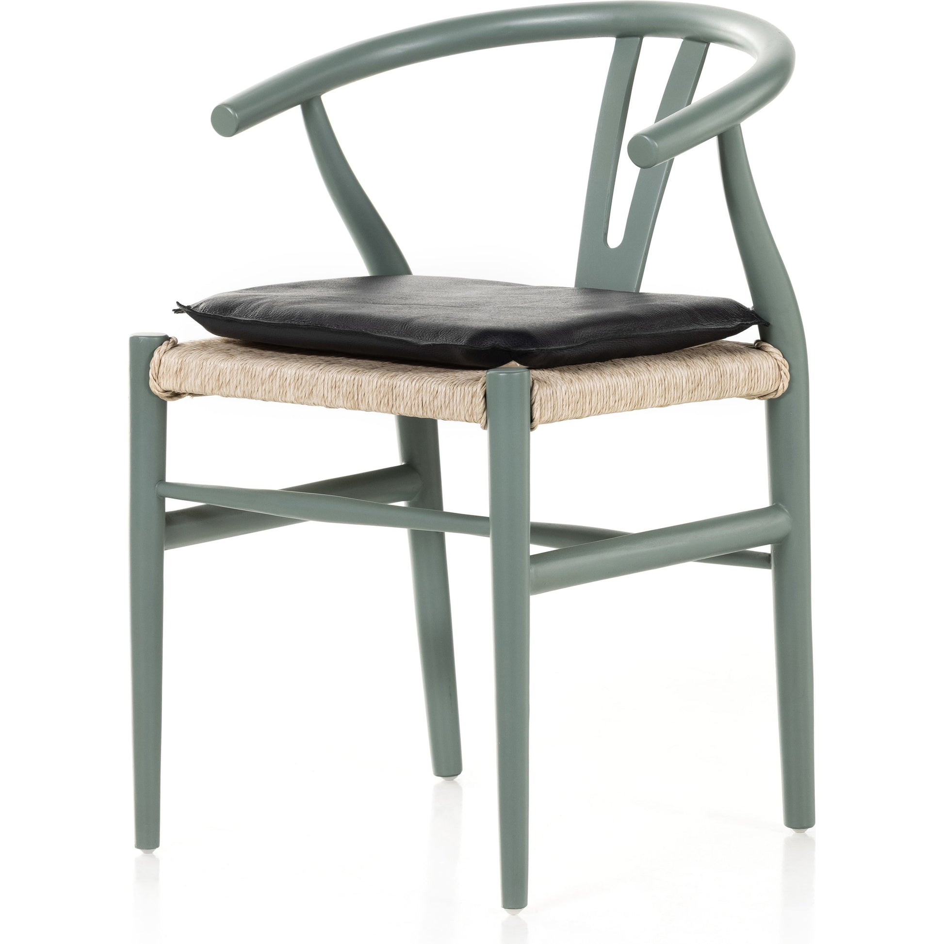 Muestra Dining Chair by Four Hands. Made from solid teak, 100% polyethylene in a coastal style.