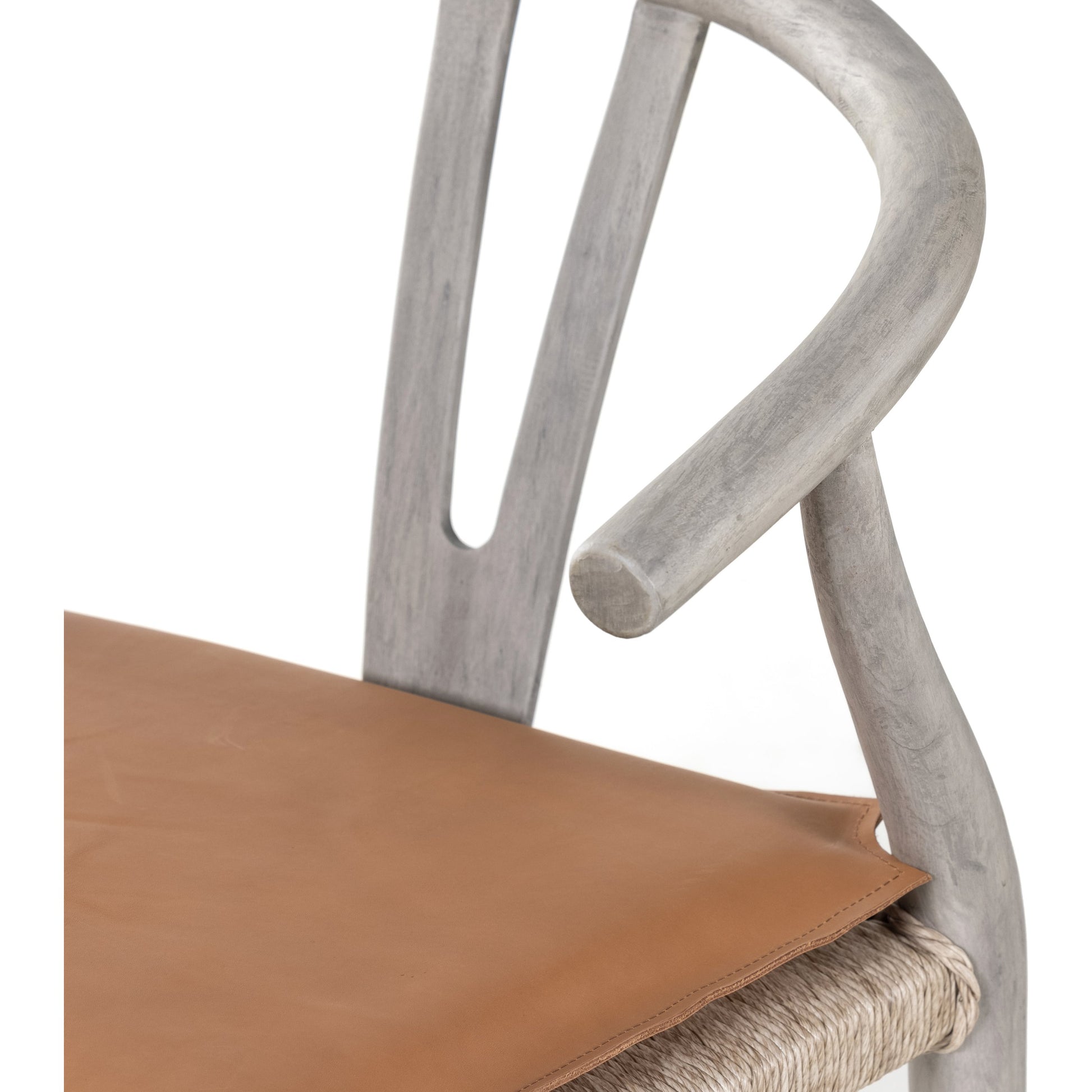 Muestra Dining Chair by Four Hands. Made from solid teak, 100% polyethylene in a coastal style.
