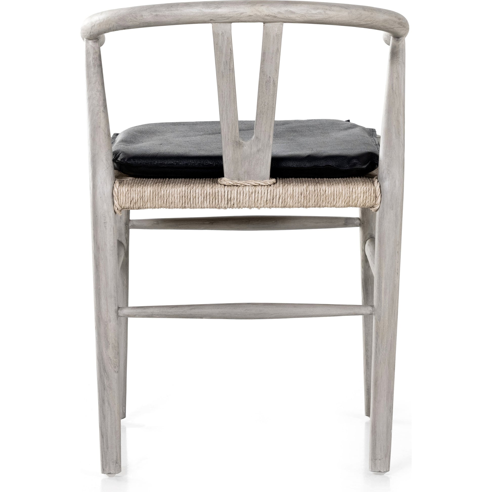 Muestra Dining Chair by Four Hands. Made from solid teak, 100% polyethylene in a coastal style.
