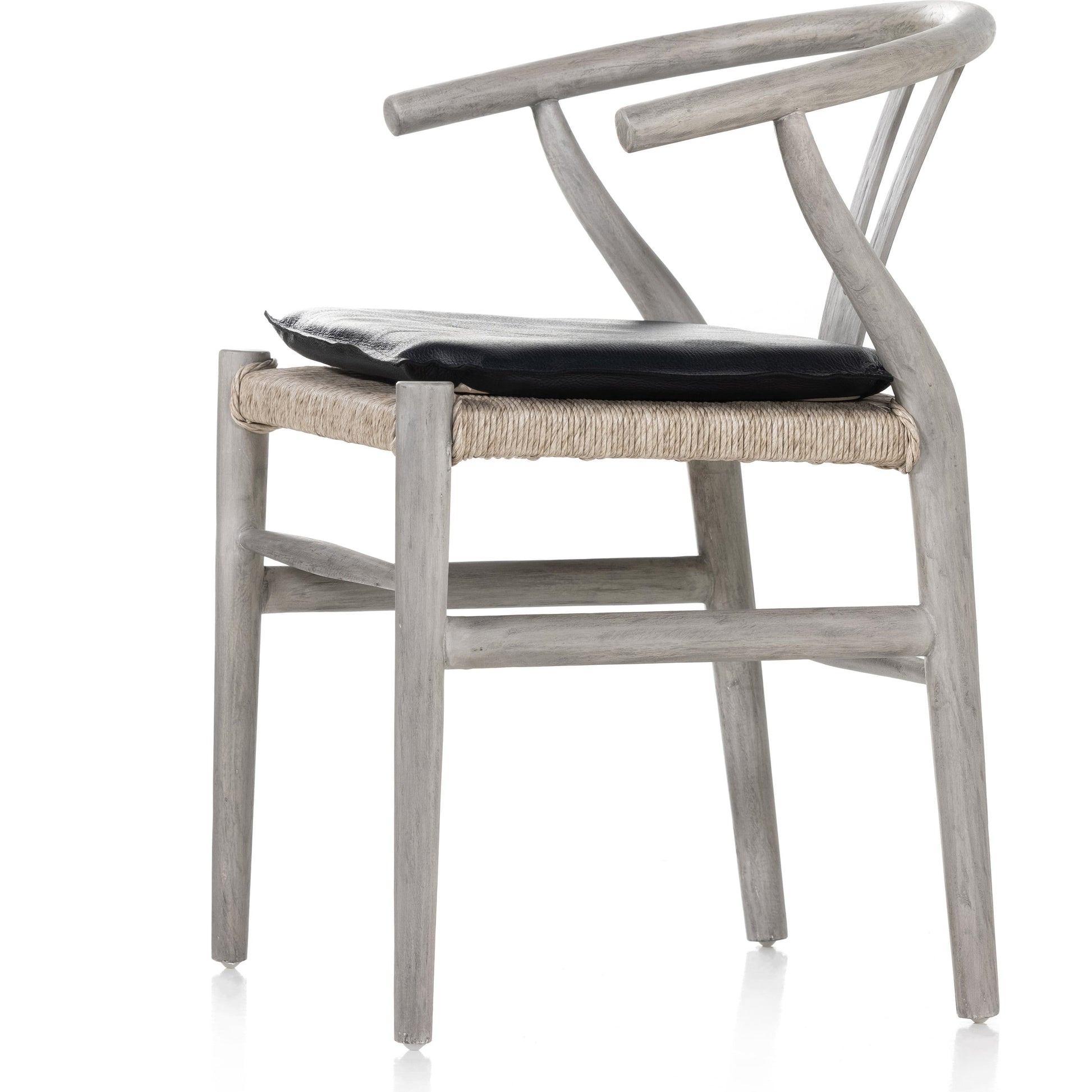 Muestra Dining Chair by Four Hands. Made from solid teak, 100% polyethylene in a coastal style.