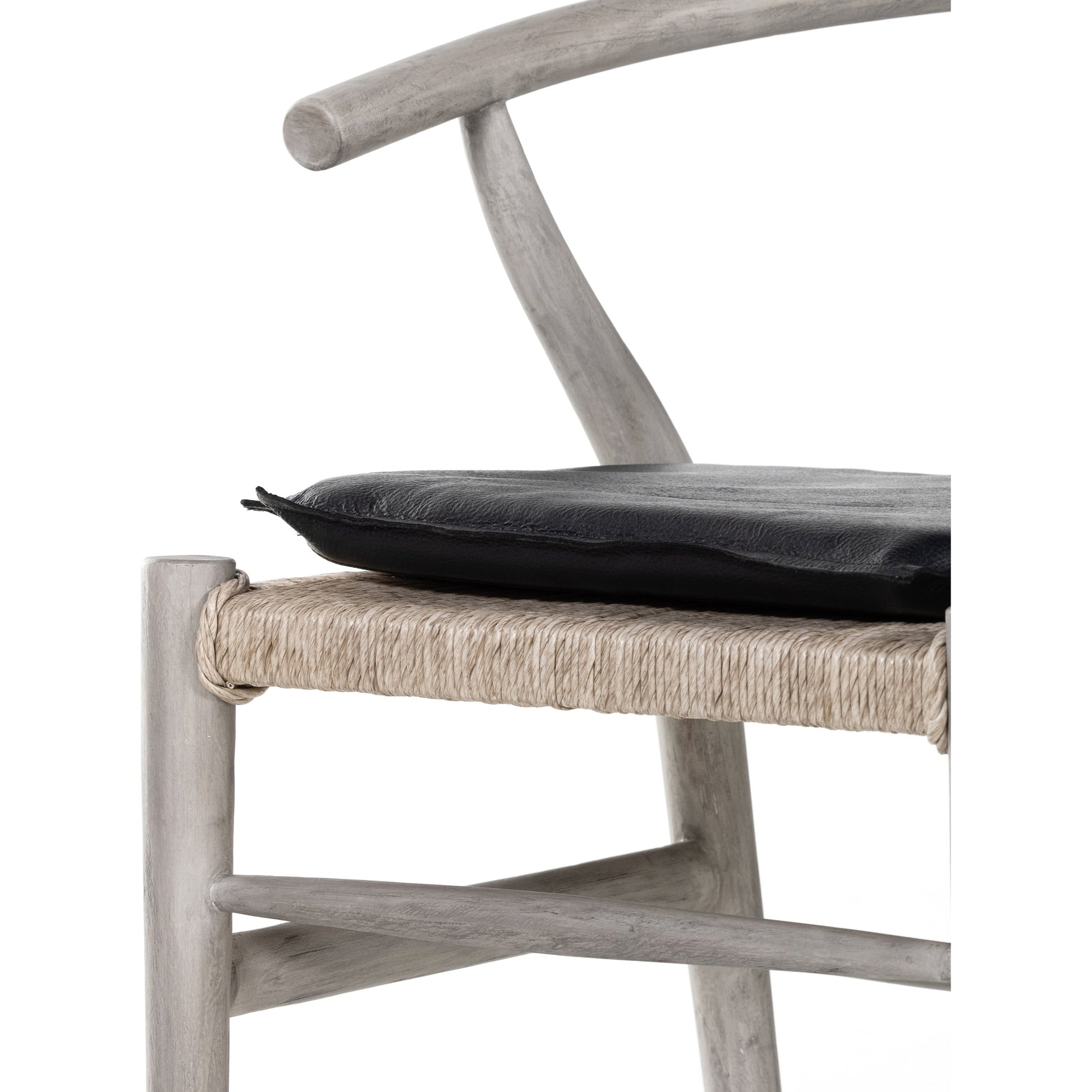 Muestra Dining Chair by Four Hands. Made from solid teak, 100% polyethylene in a coastal style.