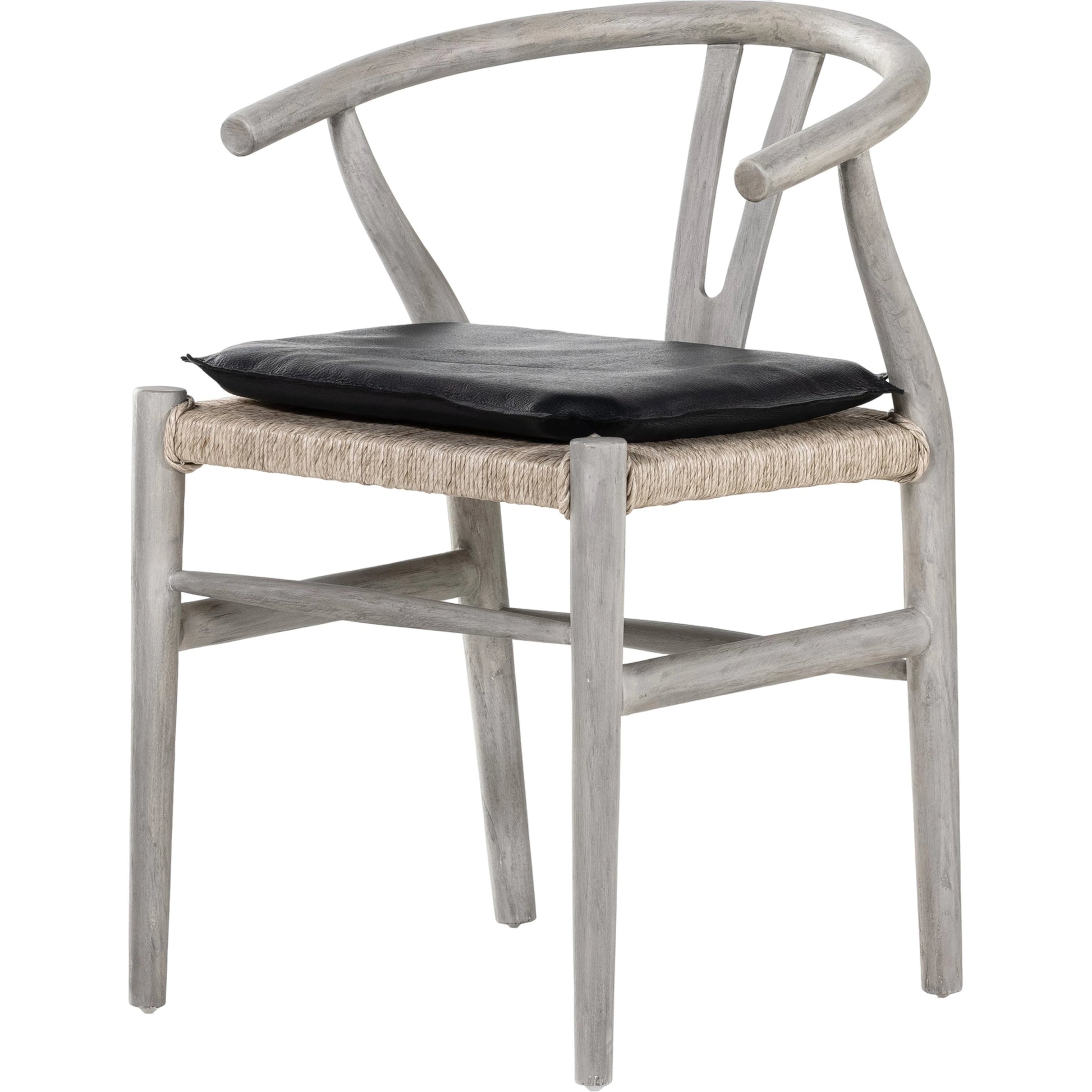 Muestra Dining Chair by Four Hands. Made from solid teak, 100% polyethylene in a coastal style.