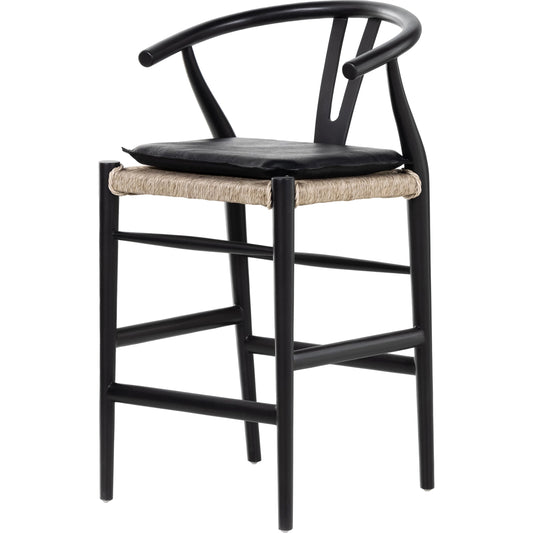 Muestra Counter Stool by Four Hands. Made from unique in a coastal style.
