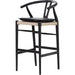 Muestra Bar Stool by Four Hands. Made from unique in a coastal style.