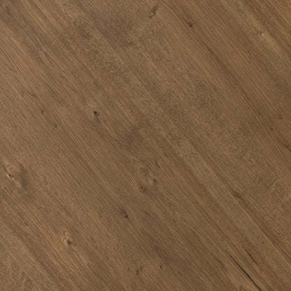 Eaton Drum Coffee Table by Four Hands. Made from thick oak veneer, iron in a modern style.