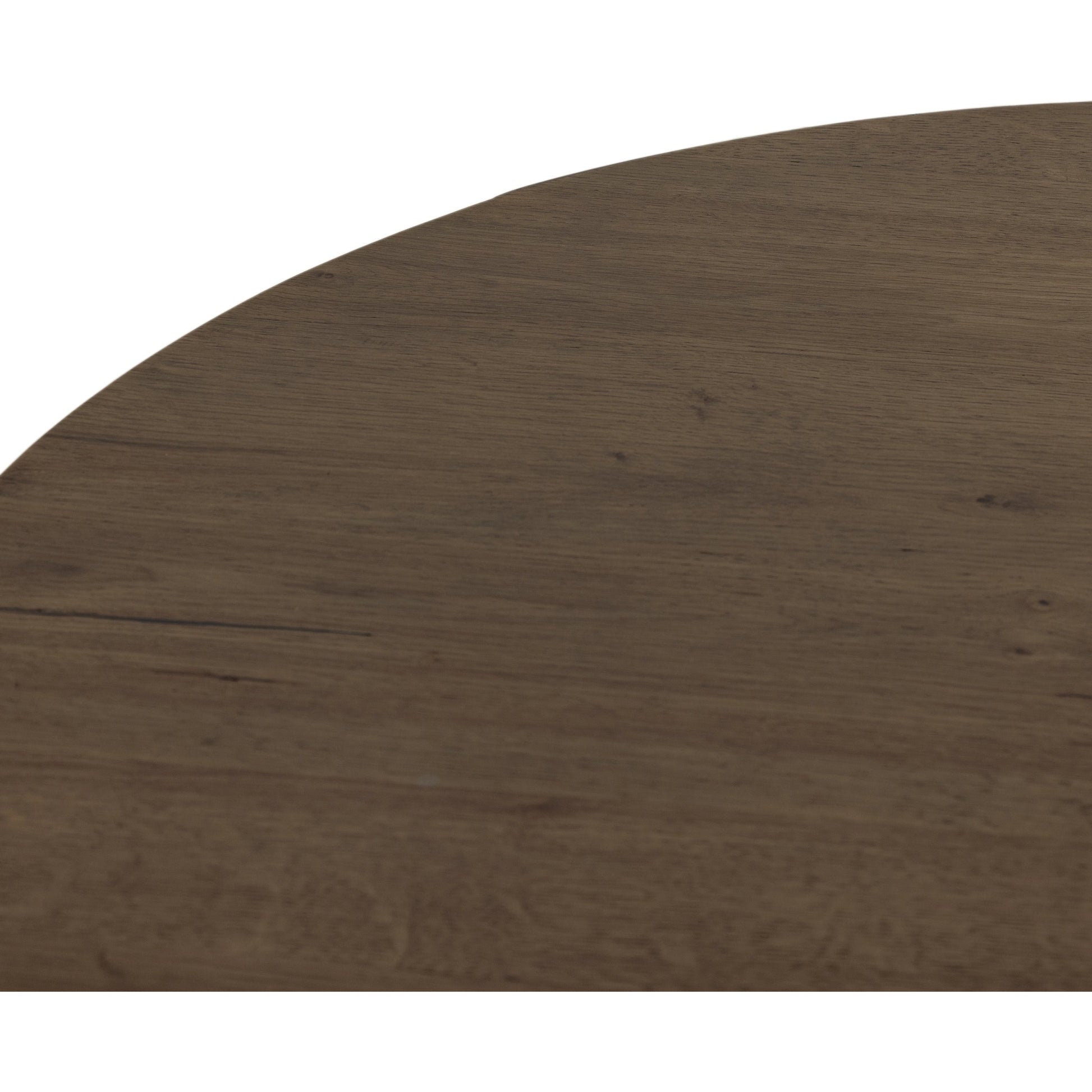 Eaton Drum Coffee Table by Four Hands. Made from thick oak veneer, iron in a modern style.