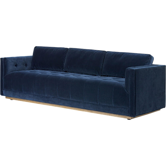 Kiera Sofa by Four Hands in weathered sepia. Made from unique in a transitional style.