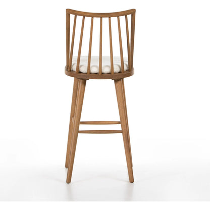 Lewis Windsor Bar Stool by Four Hands. Made from unique in a transitional style.