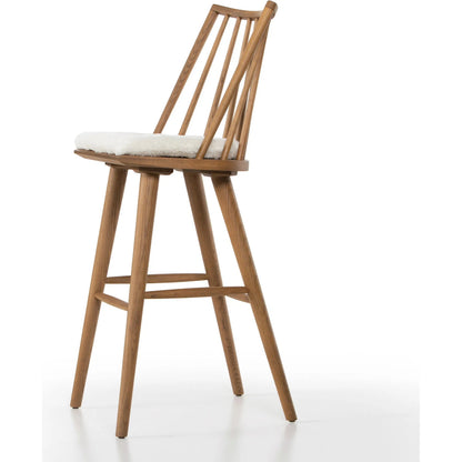 Lewis Windsor Bar Stool by Four Hands. Made from unique in a transitional style.