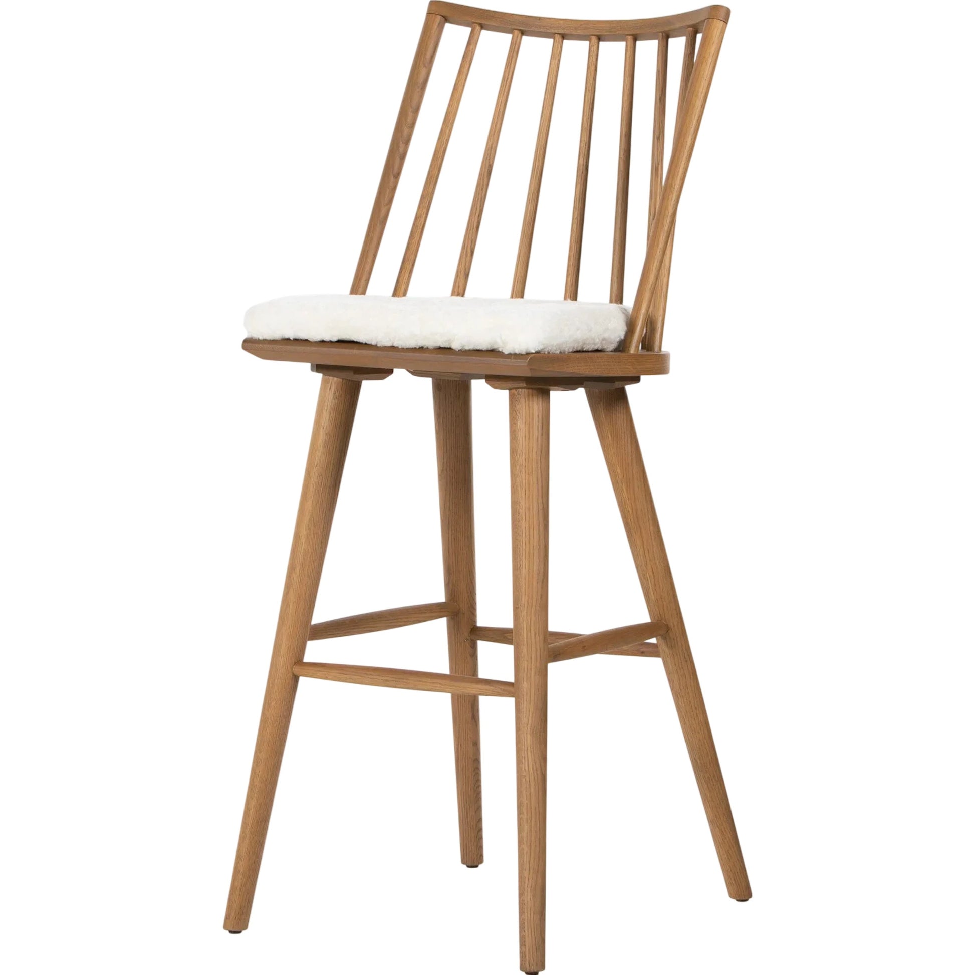 Lewis Windsor Bar Stool by Four Hands. Made from unique in a transitional style.