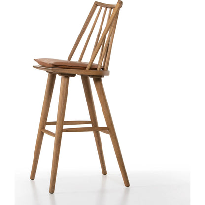Lewis Windsor Bar Stool by Four Hands. Made from unique in a transitional style.