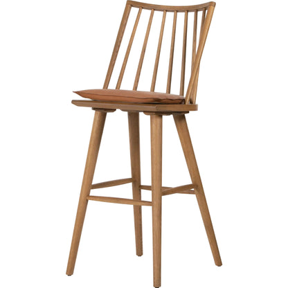 Lewis Windsor Bar Stool by Four Hands. Made from unique in a transitional style.