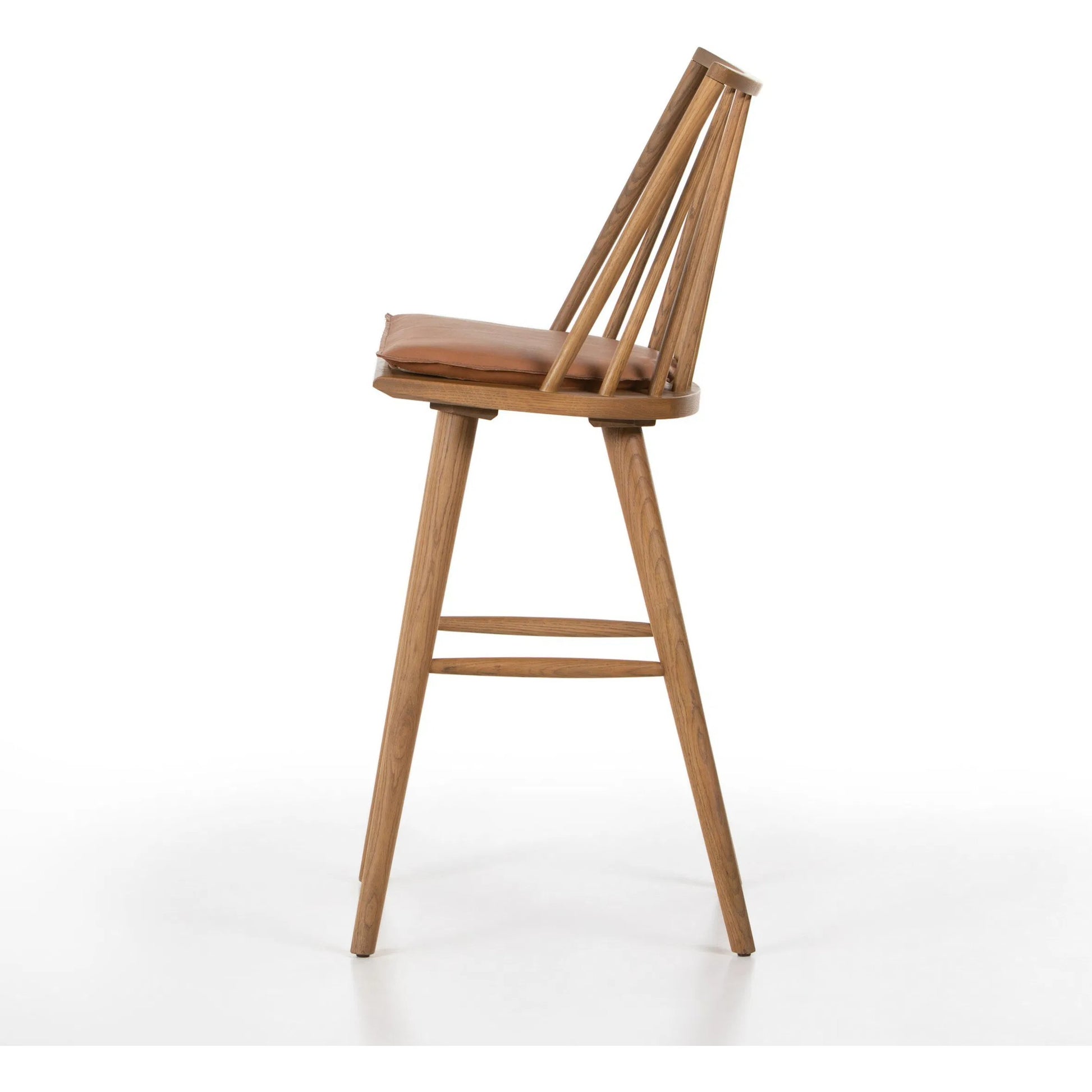 Lewis Windsor Bar Stool by Four Hands. Made from unique in a transitional style.
