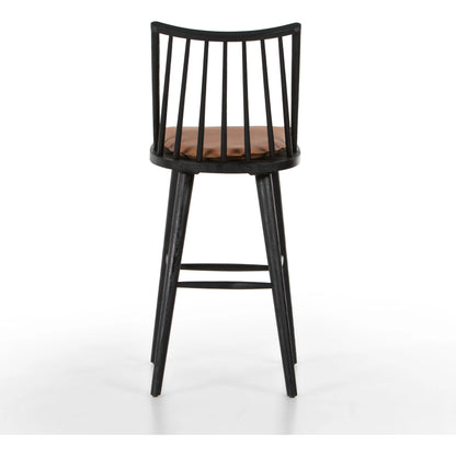 Lewis Windsor Bar Stool by Four Hands. Made from unique in a transitional style.