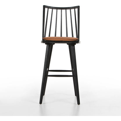 Lewis Windsor Bar Stool by Four Hands. Made from unique in a transitional style.