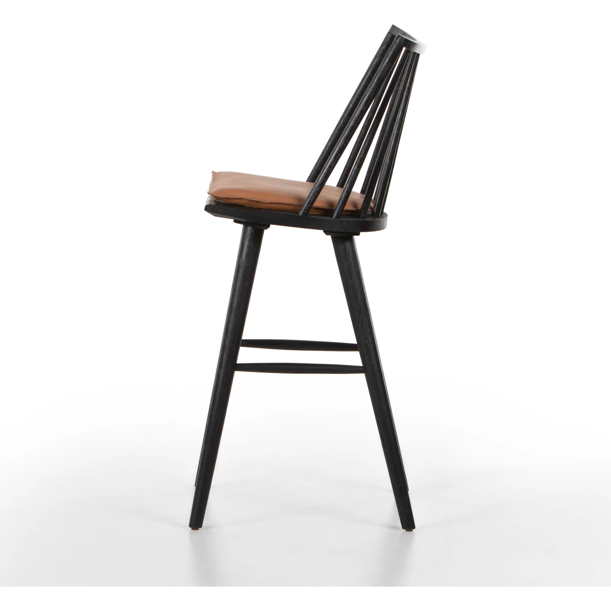 Lewis Windsor Bar Stool by Four Hands. Made from unique in a transitional style.