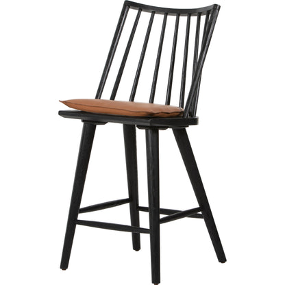 Lewis Windsor Counter Stool by Four Hands. Made from unique in a transitional style.