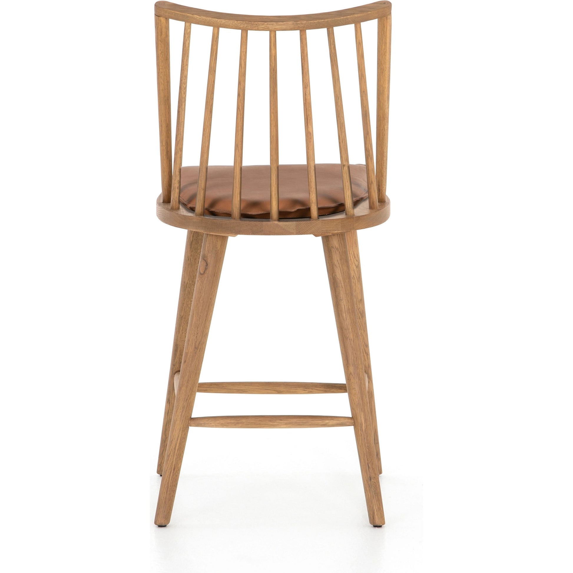 Lewis Windsor Counter Stool by Four Hands. Made from unique in a transitional style.