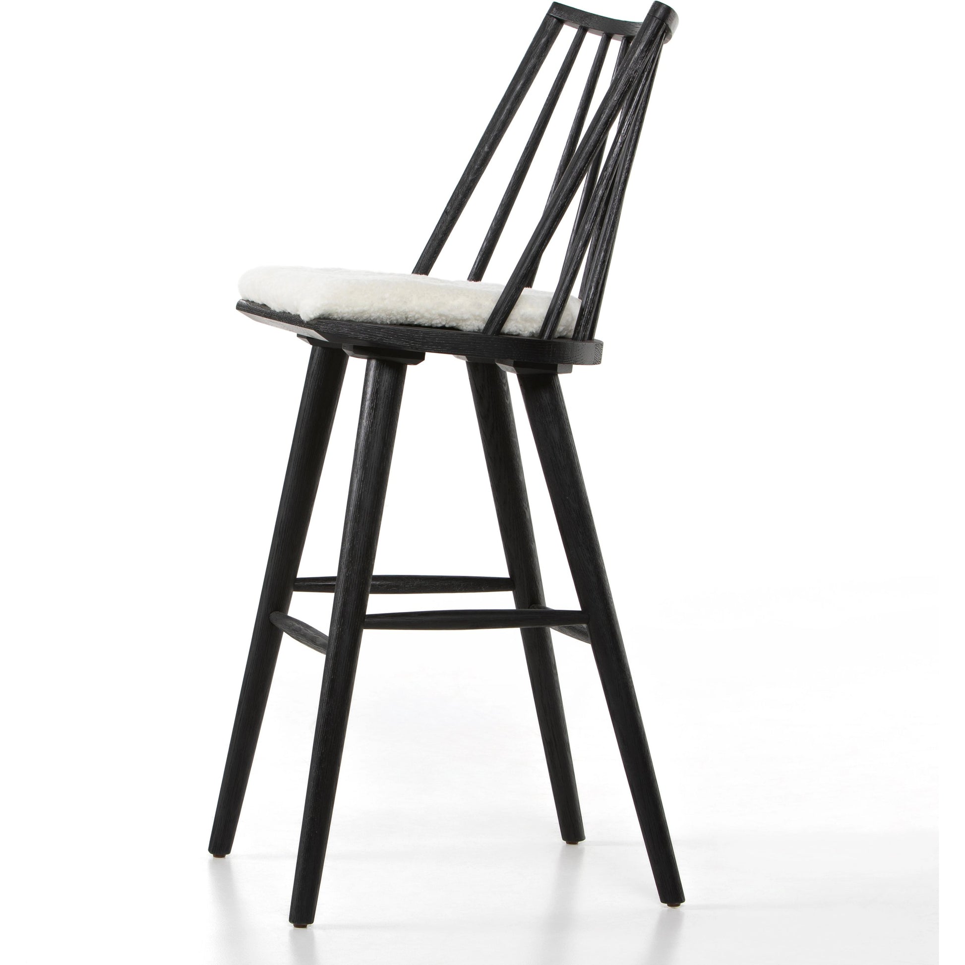 Lewis Windsor Bar Stool by Four Hands. Made from unique in a transitional style.