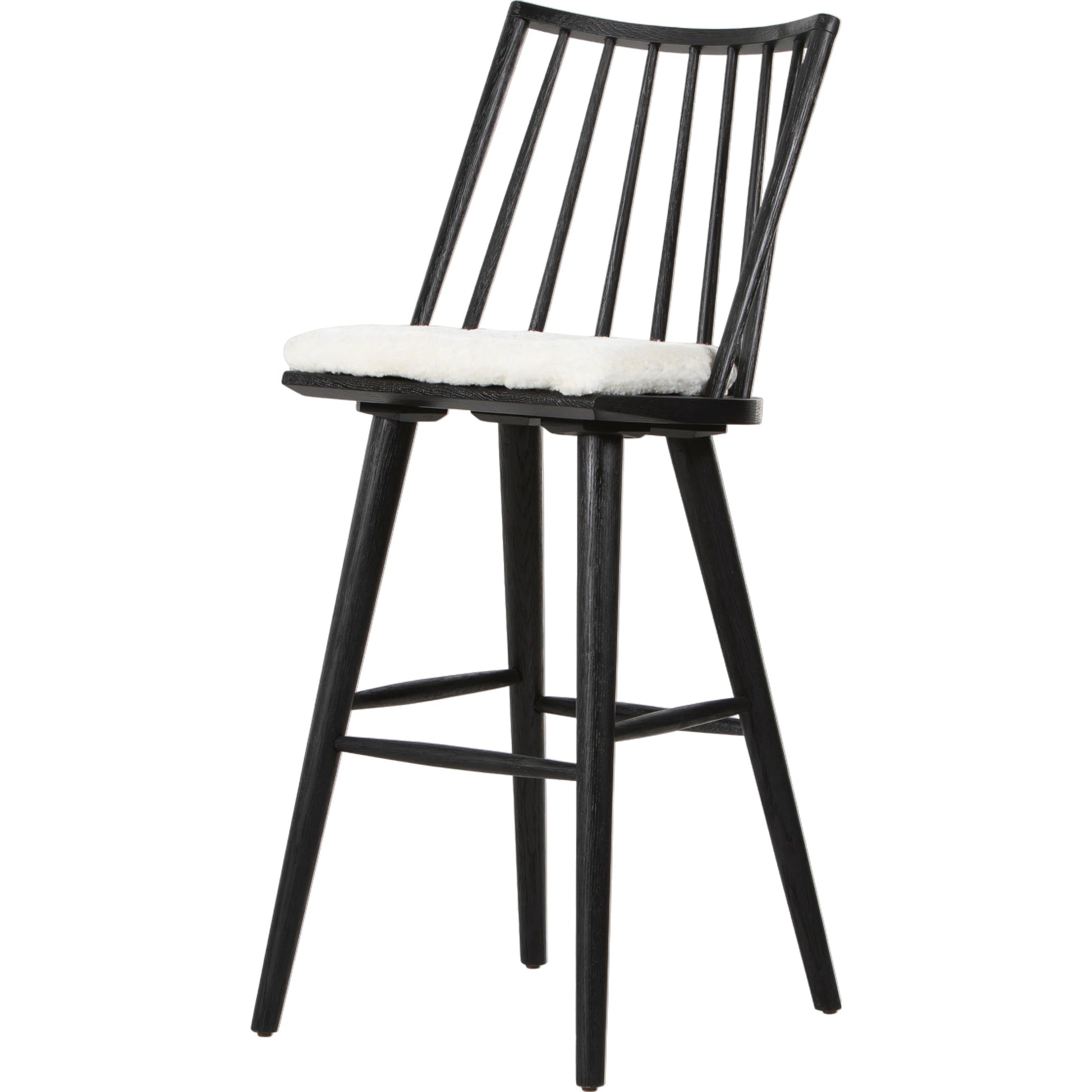 Lewis Windsor Bar Stool by Four Hands. Made from unique in a transitional style.